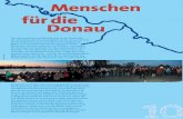 Menschen für die Donau - BUND Naturschutz · Menschen für die Donau Das Jahr 2013 kann als Wendepunkt in die Geschichte der frei fließenden Donau eingehen: Ende Januar hat sich