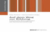 Dazert (Hrsg.) Auf dem Weg zur Bildungdownload.e-bookshelf.de/download/0007/5469/11/L-G-0007546911... · 1. durch eine Zweckerweiterung: Eine Bildungsreise wird zwar wei- durch eine