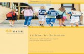 Lüften in Schulen - bine. · PDF file4 BINE-hemeninfo I/2015 Rund 50 Schulen in Deutschland wurden bisher im Rahmen öffentlich geförderter Projekte verschiedener Geldgeber energetisch