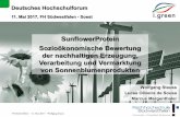 SunflowerProtein Sozioökonomische Bewertung der ... · FH Südwestfalen – 11. Mai 2017 – Wolfgang Stauss SunflowerProtein – LP-Model (II) Ausgewählte Ergebnisse bei aktueller