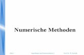 Numerische Methoden - einstein.informatik.uni-oldenburg.deeinstein.informatik.uni-oldenburg.de/lehre/semester/grund/04ss/ad2/Numerik.pdf · Seite 3 Algorithmen und Datenstrukturen