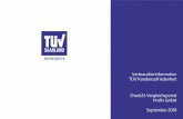 Verbraucherinformation TÜV Kundenzufriedenheit Profis GmbH · Verbraucherinformation 5 Verbraucherhinweis: Thema Finanzen Vorsicht ist generell bei Finanzprodukten geboten, die eine
