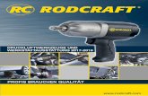 PROFIS BRAUCHEN QUALITÄT - photos.rodcraft.com · Eine der weltweit führenden Marken Seit 1974 steht der Markenname Rodcraft für Qualitätsprodukte und -service. Gegründet in