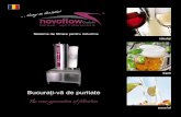 Weinprospekt rumaenisch 13022014 - winefilter.debrochure+RO.pdf · novof101n, GmbH Umwelt- und Filter technik Sisteme de filtrare pentru industria vinului berii / r/ sucului