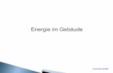 Energie im Gebäude - SmartHome Deutschland · Energieträger und CO2 Ausstoß Heizöl je KWh 266 gr = 2.660 gr. je Liter Gas je KWh 202 gr = 2.020 gr. je m³ Strom an der Steckdose: