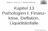 Makro II, Prof. Dr. T. Wollmershäuser Kapitel 13 ... · Makro II, Prof. Dr. T. Wollmershäuser, Folie 4 Finanzkrise Rolle des Finanzsystems Für den Immobilienkauf benötigt man