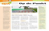 Op de Punkt - CSV Suessem · des CIPA (120 Betten); • Zügige Überprüfung der sich in Planung befindenden Projekte (… ) Sporthalle Scheuerhof. Der Wortlaut spricht für sich,