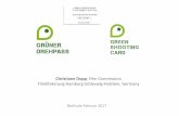 Christiane Dopp, Film Commission Filmförderung Hamburg ... · 2011 ist Hamburg Umwelthauptstadt Europa Beginn der Initiative, Zertifizierung durch die Behörde für Umwelt Best Practice