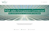 PiSA sales Groupware-Connector · 4 5 Ihre Vertriebs-, Marketing- und Servicemitarbeiter können Termine wahlweise im PiSA sales CRM oder in den Groupware-Clients Outlook bzw. Lotus