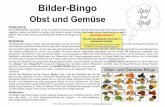 Bilder-Bingo Spiel Obst und Gemüse Spaß - aktivierungen.de · Das Bingo-Spiel beginnt damit, dass der Spielleiter aus den 48 vermischten Bilderkärtchen ein zufälliges Kärtchen