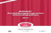 OMIDA Ausbildungsprogramm Broschüreflash.drogoserver.ch/flash/Weiterbildung/Omida/140122_Omida_Homoeopath... · Fieber, Husten, eine Erkältung oder Schmerzen beim Zahnen können