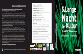 Landarbeiterhaus KUKUWE | Meiereifeld 33 Nachtkulturtaikonauten.org/langenacht/wp-content/uploads/2017/05/2017_LNDK... · Mein Statement“ 16 Uhr Graffiti Contest, Stencil Workshop