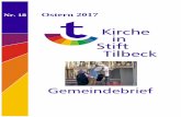 Nr. 18 Ostern 2017 - kirche-in-stift-tilbeck.de · Die Bilder zu den Stationen in Stencil Art stammen vom Osnabrücker Künstler und Sozialarbeiter Mika Springwald. Mitten in diesen