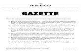 Gazette 11 15 Sport - leuphana.de · Leuphana Gazette Nr. 11/15 – 20. Mai 2015 6 Modul Inhalt Veranstaltungsform (Anzahl, Art und SWS) Art der Prüfungsleistung CP Kommentar 6.