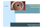 ALGORITHMEN,- 4.Kapitel PARADIGMEN-schramm/ads/files/Kapitel04.pdf · 1 Übersicht 1. Einführung-2. Algorithmen-3. Eigenschaen-von-Programmiersprachen-4. Algorithmenparadigmen-5.