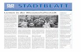 Lernen in der Wissenschaftsstadt INHALTww2.heidelberg.de/stadtblatt/2009/2009_30_stablakompl.pdf · diesem Jahr ein Praktikum in wissenschaftlichen Ein-richtungen. Außerdem sollen