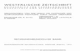 WESTFÄLISCHE ZEITSCHRIFT - lwl.org · westfÄlische zeitschrift zeitschrift for vaterlÄndische geschichte und altertumskunde herausgegeben von dem verein for geschichte und
