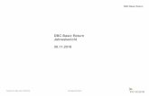 DBC Basic Return - bnymellon.com · Tätigkeitsbericht • DBC Basic Return 1. Anlageziel und Anlageergebnis im Berichtzeitraum . Das Ziel der Anlagepolitik des Sondervermögens ist