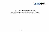 ZTE Blade L5 Benutzerhandbuch - produktinfo.conrad.com · 3 Fehlerbehebung an. Weitere Informationen über Self-Service und unterstützte Produktmodelle erhalten Sie auf der offiziellen