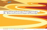 Studienberechtigungs- & Berufsreifeprüfungoeh.ac.at/fileadmin/user_upload/pdf/Broschueren/2011/SBP_SCREEN_feb... · prüfungen: Deutsch, Mathematik, lebende Fremdsprache und dem