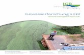 Gewässerforschung 2018 - igb-berlin.de · Artikel zu aquatischen Grenz zonen bündelt ein Son derheft der Fachzeitschrift Limnologica, das im Frühjahr 2018 erschienen ist. Unter