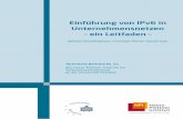 Einführung von IPv6 in Unternehmensnetzen – ein Leitfaden · Technische Berichte Nr. 52 des Hasso-Plattner-Instituts für Softwaresystemtechnik an der Universität Potsdam Einführung