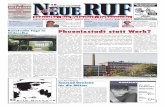 N DEREUE 18. Sonnabend, 3. Mai 2003 Woche - Der neue RUF · zen in Harburg auf 14,3 % emporschnellen würde. Nicht zuletzt könne es sich Hamburg nicht leisten, auf das produzie-