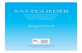 Seiji Shigenobu SATZGLIEDER - lehrerselbstverlag.de · Themengebiet Deutsch Bestell-Nr.: 01-035-302 LEHRER VERLAG SELBST Begleitheft SATZGLIEDER Grammatikunterricht handlungsorientiert