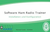Installation und Konfiguration - dl4eax.darc.dedl4eax.darc.de/kurs-e/PowerPoint/PDF-Exporte/2d-HamRadioTrainer.pdfDARC AJW Referat Die Software Ham Radio Trainer eignet sich gut dazu