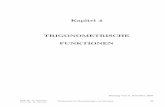Kapitel 4 TRIGONOMETRISCHE FUNKTIONENportenier/Biologen/biol-4.pdf · Eigenschaften der Cosinus- und Sinus-Funktion 4.2 0 2 4 6 8 10 5 10 15 20 25 T = 12:42 Stunden ¿ ¿ + T 2A B