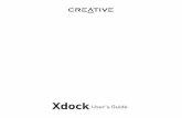 Xdock User’s Guide - produktinfo.conrad.com · Einrichten des Xdock 4 Einrichten des Xdock Schritt 1:Auswählen eines Dock-Adapters Ihr Xdock wird mit fünf verschiedenen Dock-Adaptern