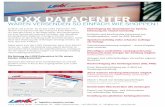 2017 04 Datacenter - loxx.de · Hinterlegung der Stammdaten im System, Erfassung nur einmal notwendig Einfache und komfortable Erfassung von Sendungsdaten, auch im ADR-Bereich