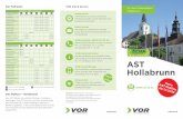 AST Folder Hollabrunn 6-seitig 10-2018 V2B - vor.at · kostenlosen Download. VOR-ServiceCenter Persönliche Beratung zur Mobilität in Wien, NÖ und BGLD in der BahnhofCity Wien West.