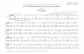 15 Momenti Francescani - butz-verlag.de · alla musica organistica e vocale sacra. Andreas Willscher è autore di una biografia di Ferdinand Pfohl, il famoso critico musicale boemo-amburghese.