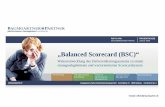 „Balanced Scorecard (BSC)“ - baumgartner.de_zielvereinbarung_und... · Wertorientierte Balanced Scorecard HR Strategy HR Operational Excellence Talent & Performance Management