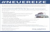 #NEUEREIZE - job.pnp.de · Die New Solutions GmbH ist ein führendes Softwarehaus mit Standorten in Burghausen und München. Wir realisieren innerhalb einer deutschen Unternehmensgruppe