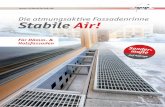 Die atmungsaktive Fassadenrinne Stabile Air! · system Höhe: 170 mm Standard Höhe: 480 mm Sonderbau. Entwässerungssysteme Richard Brink | 3 | RB Stabile Air | Referenzen von den
