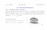 15. Bereichsintegrale - Universität Hamburg · H.J. Oberle Analysis III WS 2012/13 15. Bereichsintegrale 15.1 Integrale uber Quadern Ziel ist die Berechnung des Volumens " unterhalb\