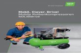 Mobil. Clever. Drive! Mobile Kolbenkompressoren SOLIDdrive · 3 Mobile Druckluft mit optimalem Preis-Leistungs-Verhältnis: Für dieses Versprechen steht unsere Baureihe SOLIDdrive.
