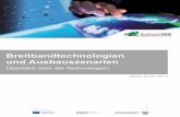 Breitbandtechnologien und Ausbauszenarien - gigabit.nrw.de · Überblick über die Technologien Seite 6 von 67 muss allerdings eine komplexe Infrastruktur existieren und betrieben