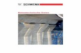 Betontechnische Daten - Zement, Beton und Spezialbaustoffe ... Betontechnische Daten Herausgeber: SCHWENK