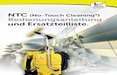 Korrektionsliste - kaivac-emea.com · NTC (No-Touch Cleaning®) Bedienungsanleitung und Ersatzteilliste. ©2018 Kaivac, Inc. Alle Rechte vorbehalten