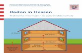 Radon in Hessen · Einleitung Seit einigen Jahren rückt das Thema „Radon“ zusehends in den Fokus der öf-fentlichen Wahrnehmung. Diese Informationsbroschüre will einen Beitrag