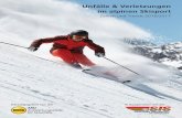 Zahlen und Trends 2016/2017 Sicherheit im Skisport · Unfälle und Verletzungen im alpinen Skisport Zahlen und Trends der Saison 2016/2017 David Schulz, Auswertungsstelle für Skiunfälle,