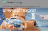 JAHRESBERICHT 2017 / 2018 - iwu.fraunhofer.de · unseren Veranstaltungen einladen. Auch im zurückliegenden Berichtszeitraum war das Fraunhofer IWU Gastgeber und Initiator zahlreicher