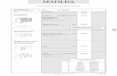 MATILDA - paidi.de · Artikel-Nummer Type Beschreibung MATILDA Seite 164 Lieferhinweis: (a) = aufgebaut • (v) = vormontiert • (z) = zerlegt 01/2016 Nachtkommode 1 Schubkasten