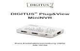 DIGITUS Plug&View MiniNVR - files.elv.com · Plug&View MiniNVR ׀ QIG ׀ DE-201311 3 Schritt 2: Verbinden Sie das Speichergerät Der MiniNVR unterstützt MicroSD-Karten mit bis zu