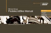 Winora Group Pedelec/eBike Manual Deutsch English Français · 2 3 Dieses Handbuch kann Ihnen nicht das Pedelec fahren beibringen. Wenn Sie Pedelec fahren, müssen Sie sich bewusst