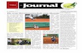 Ausgabe: November 2017 Die erste Herrenmannschaft setzt ... · TCH-Journal - Seite 3 Nach einer überragenden Saison, die ohne Niederlage überstanden wurde, konnte die Mannschaft