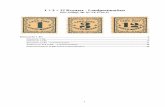 1 + 3 + 12 Kreuzer - Landpostmarken LP 1x - 3x Juni 2006.pdf · Landpostmarke 1 Kr. 2 ÜBERSICHT 1 KR. Auflagenhöhe Eine Auflage mit 5500 Blatt mit 550.000 Marken (geschätzt). Bestand